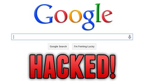 google search hijacked|was google hacked today.